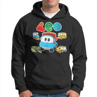 The Inquisitive Dump Truck Leo Builds A Truck Train Bus Hoodie - Monsterry AU