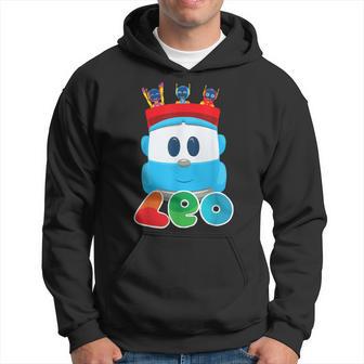 The Inquisitive Dump Truck Leo And Robots Hoodie - Monsterry