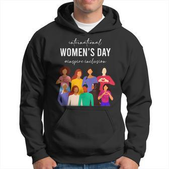 Inspire Inclusion International Women's Day 2024 For Women Hoodie - Seseable