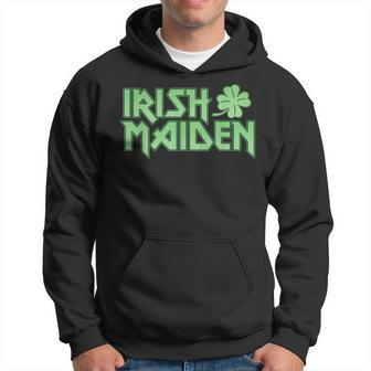 Irish Maiden Music Parody St Patrick's Day Bar Hoodie - Monsterry