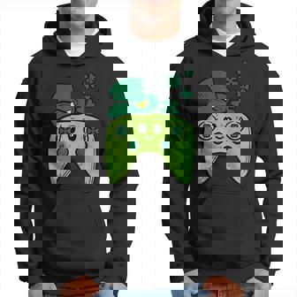 Irish Video Game Controller St Patrick Day Gamer Boys Girls Hoodie - Thegiftio UK