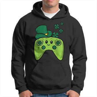 Irish Video Game Controller St Patrick Day Gamer Boys Girls Hoodie - Thegiftio UK