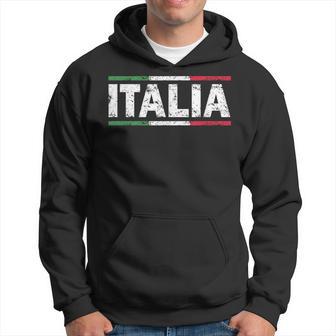 Italia Nationalflagge Italy Urlaub Italienische Familie Kapuzenpullover - Geschenkecke