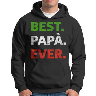 Italienisches Geschenk Füräter – Bester Papa Aller Zeiten Auf Italienisch Kapuzenpullover - Geschenkecke