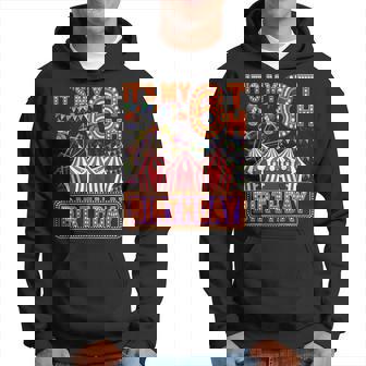 It's My 6Th Birthday Circus Carnival Birthday Party Decor Hoodie - Thegiftio
