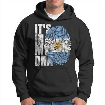 It's In My Dna Argentinian Cool Hispanic Argentina Flag Hoodie - Monsterry