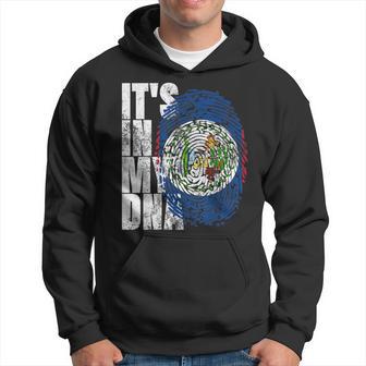 It's In My Dna Belize Maya Creole Vintage Belizean Flag Hoodie - Monsterry