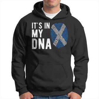 It's In My Dna Scotland Flag Scottish Hoodie - Thegiftio UK