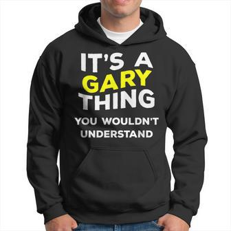 It's A Gary Thing Name Boys Hoodie - Seseable