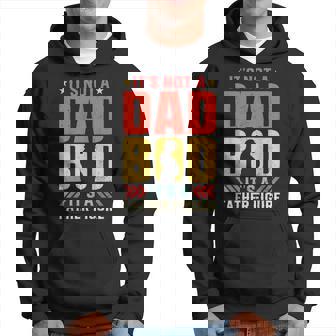 It's Not A Dad Bod It's A Father Figure Retro Fathers Day Hoodie | Mazezy