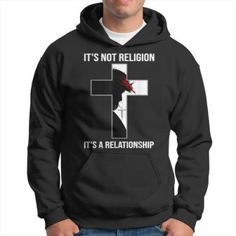 It's Not A Religion It's A Personal Relationship Hoodie - Monsterry