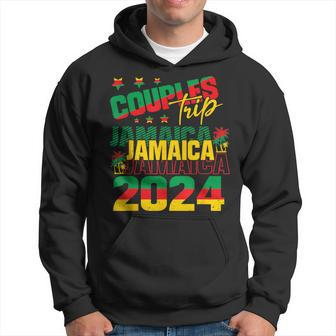 Jamaica Couples Trip Anniversary Vacation 2024 Caribbean Hoodie - Monsterry AU
