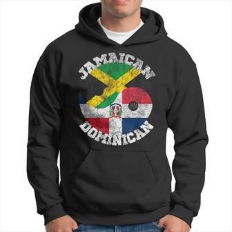 Jamaican Dominican Flag Dominican And Jamaica Flag Hoodie - Monsterry CA