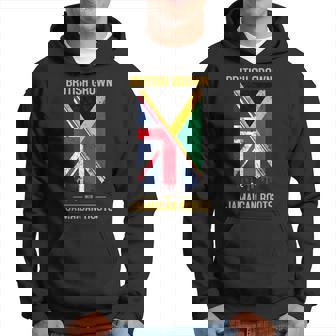 Jamaican Flag With Union Jack & British Caribbean Hoodie - Thegiftio UK