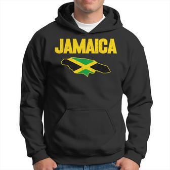 Jamaican Name Jamaica Flag For Jamaicans Jamaica Lover Hoodie - Seseable