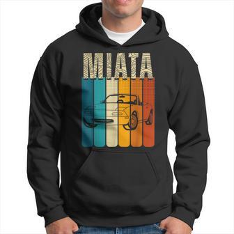 Japanese Miata Car Retro Vintage Sports Car Legend 90S Hoodie - Thegiftio UK