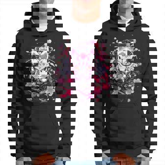 Japanese Sakura Mask Kawaii Anime Manga Harajuku Aesthetic Hoodie - Thegiftio