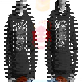 Japonés Demonio Hannya Oni Máscara Japonesa Máscara Japonesa Camiseta Sudadera - Regaloses