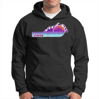 Jb74 Jb64 Jimny Vintage Surf 80'S Offroad 4X4 4Wd Hoodie - Thegiftio UK