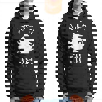 Je M’En Fish Je M’En Fiche Sweat à capuche - Cadeauxyz