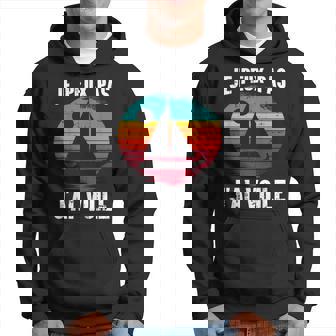 Je Peux Pas J'ai Voile Retro Bâteau Sport Navigation Cadeau Sweat à capuche - Cadeauxyz
