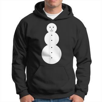 Jeezy Snowman Angry Snowman Hoodie - Seseable