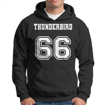 Jersey Style Thunderbird 66 1966 Muscle Classic Car Hoodie - Monsterry DE