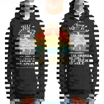Jiu Jitsu Dad Like A Normal Dad But Cooler Father's Day Bjj Hoodie - Thegiftio UK