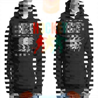 Jugador De Hockey Sobre Hielo Para Niños Retro Sudadera - Regaloses