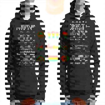 Junenth God Says I Am Celebrating Black Freedom 1865 Hoodie | Mazezy