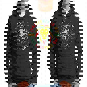 Junenth Is My Independence Day Lion Free Ish Since 1865 Hoodie - Seseable