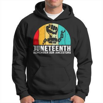 Junenth Remember Our Ancestors Free Black African Hoodie - Monsterry UK