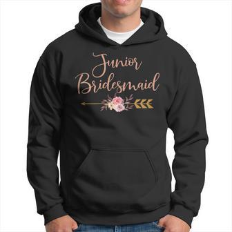 Junior Bridesmaid Bridal Shower Wedding Party Hoodie - Monsterry