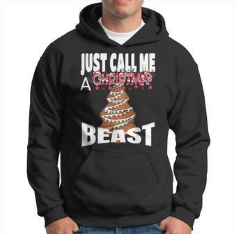 Just Call A Christmas Beast With Cute Ginger Tree Cookie Hoodie - Monsterry