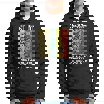 Just A Dad Who Always Came Back With The Milk Hoodie | Mazezy