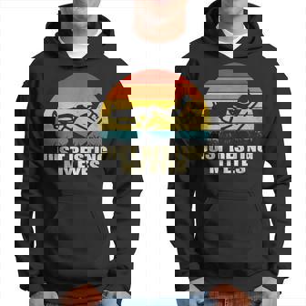 Just Resting My Eyes Man Reclining In Recliner Father's Day Hoodie - Thegiftio