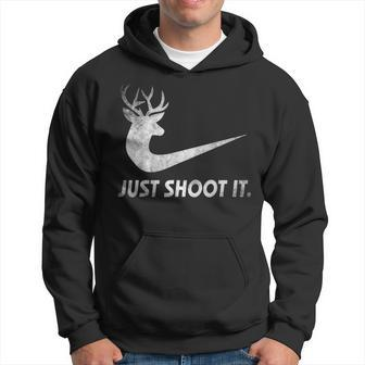 Just Shoot It Deer Hunting Costume Hoodie - Thegiftio UK