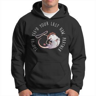 You Just Yee'd Your Last Haw Partner Cowboy Possum Meme Hoodie - Thegiftio UK
