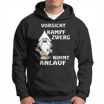 Kampfzwerg Nimmt Anlauf Small Short S Hoodie - Seseable