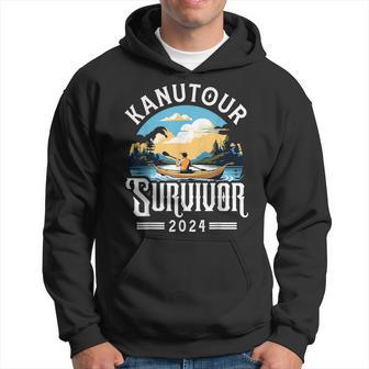 Kanufahrer Kanu Kanutour Survivor 2024 Hoodie - Geschenkecke