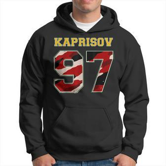 Kaprizov 97 Wild The Thrill Minnesota Pro Ice Hockey Hoodie - Monsterry