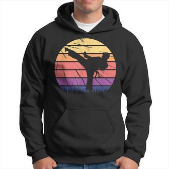 Karate Taekwondo Mixed Martial Arts Retro Vintage Hoodie - Monsterry