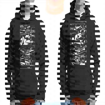 Kawaii Jdm Mx5 Na White Japanese 90S Tuning Racing Sport Car Hoodie - Thegiftio
