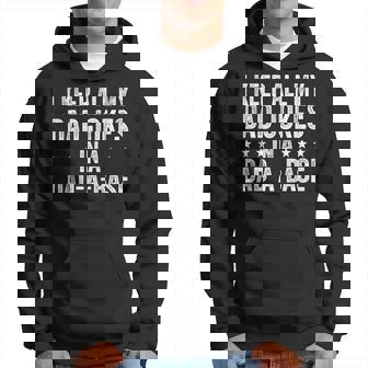 I Keep All My Dad Jokes In A Dad-A-Base Fathers Day Dad Joke Hoodie - Thegiftio