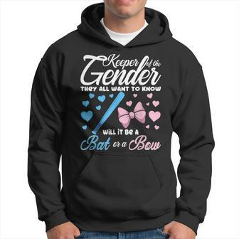 Keeper Of The Gender Bat Or Bow Gender Reveal For Hoodie - Monsterry AU