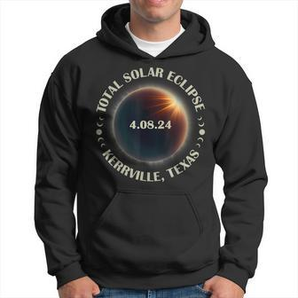 Kerrville Texas Total Solar Eclipse April 8 2024 America Hoodie | Mazezy