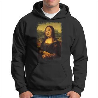Kim Jong-Un Mona Lisa Mashup North Korea Leader Hoodie - Thegiftio UK