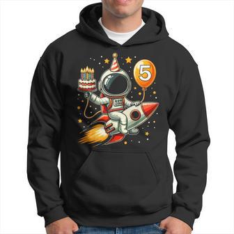 Kinder 5 Jahre Alt Raumschiff Rakete Geburtstag Astronaut Weltraum Hoodie - Geschenkecke