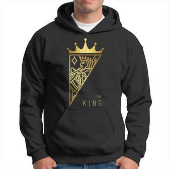 The King Card Cute Couple Lover Hoodie - Thegiftio UK