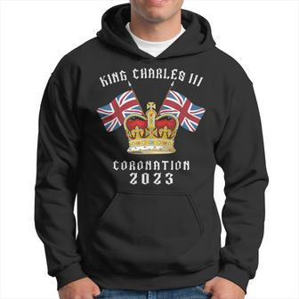 King Charles Iii Coronation 2023 T With British Flag Hoodie - Thegiftio UK